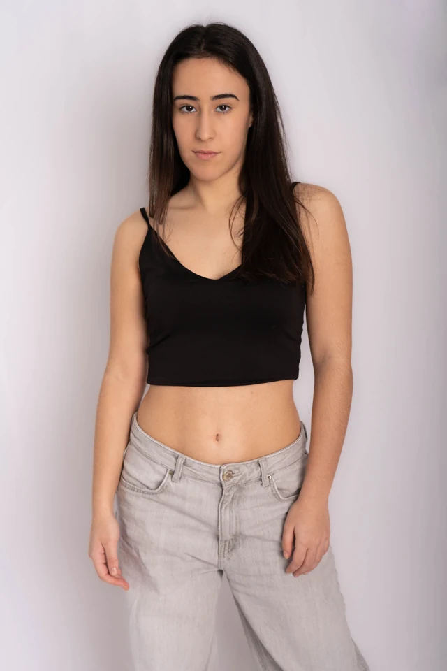 Ana Lucas, fotografía de su book profesional