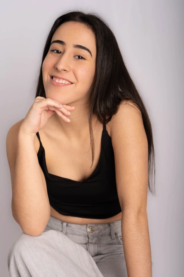 Ana Lucas, retrato de estudio